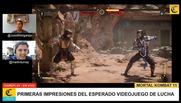 Mortal Kombat 11 tendrá 25 personajes jugables desde su lanzamiento. (Captura de pantalla)