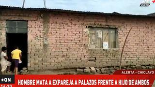 Chiclayo: sujeto asesina a su expareja en presencia de sus hijos