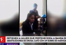 Detienen a mujer acusada de vender droga en San Juan de Miraflores