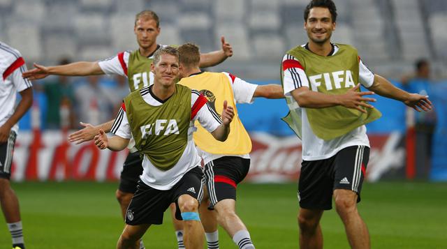 Alemania entrenó para vencer por primera vez a Brasil - 1
