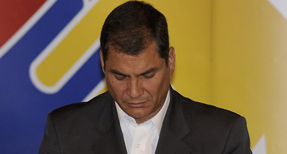 Rafael Correa envió mensaje de felicitación a madres en zona de terremoto en Ecuador. (Foto: Getty Images)