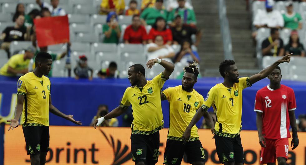 Jamaica vs Canadá se enfrentaron en Arizona por los cuartos de final de la Copa Oro. (Foto: EFE)