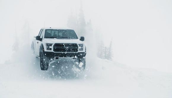 Ken Block conquista la nieve con una Ford Raptor