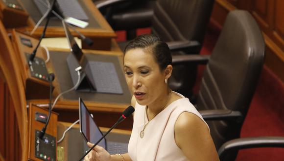 "Creo que hay una carencia de valores total en nuestra sociedad cuyo es el reflejo es el Congreso", dijo Paloma Noceda. (Foto: GEC)