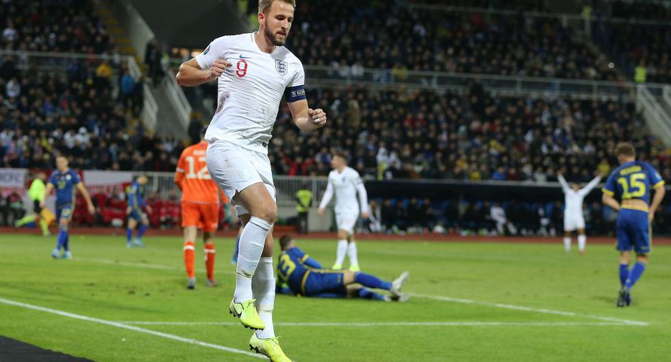 Inglaterra derrotó 40 a Kosovo por las clasificatorias a la Eurocopa