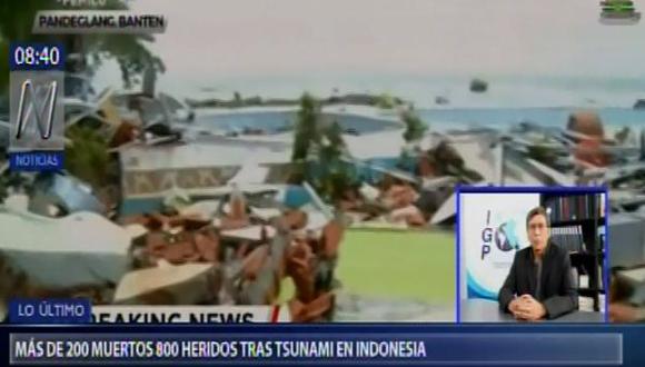 Jefe del IGP: "Aquí el problema no es el tsunami, sino la construcción de ciudades"
