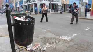 Grandes cantidades de basura se acumulan en calles de Trujillo [FOTOS]