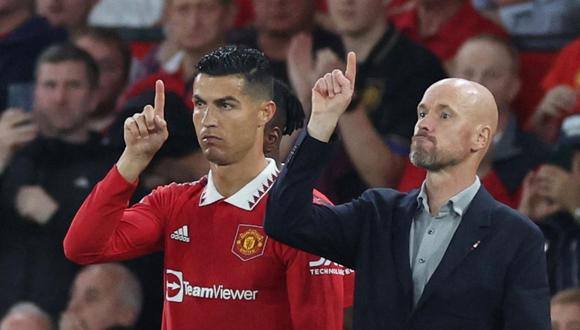 Fixture de Manchester United con Cristiano Ronaldo en Europa League. (Foto: Reuters)