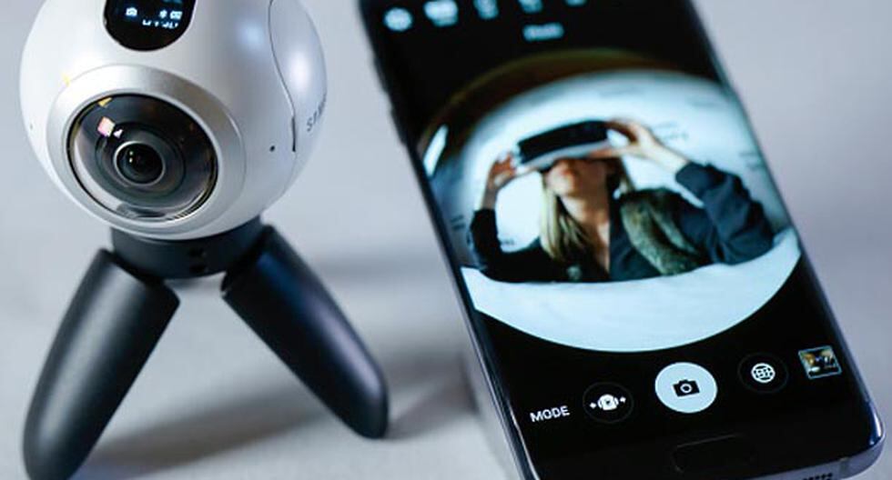 Así luce la Samsung Gear 360, la nueva cámara que graba videos en 360 grados. (Foto: Getty Images)
