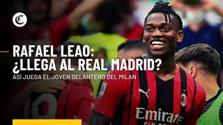 ¿Rafael Leao al Real Madrid? El club blanco buscaría cerrar el fichaje del crack de Milan