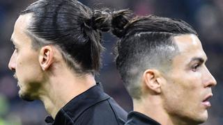 Cristiano Ronaldo vs. Zlatan Ibrahimovic: la imagen del frío saludo entre los cracks de Juventus y Milan