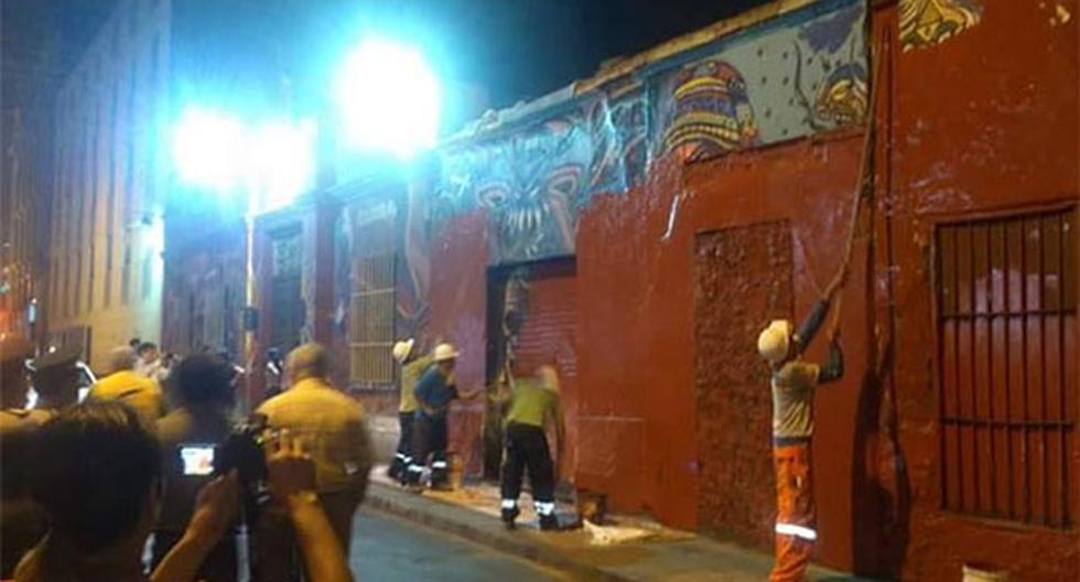 Viceministro de Cultura criticó borrado de murales del Centro Histórico de Lima. (Foto: Twitter)