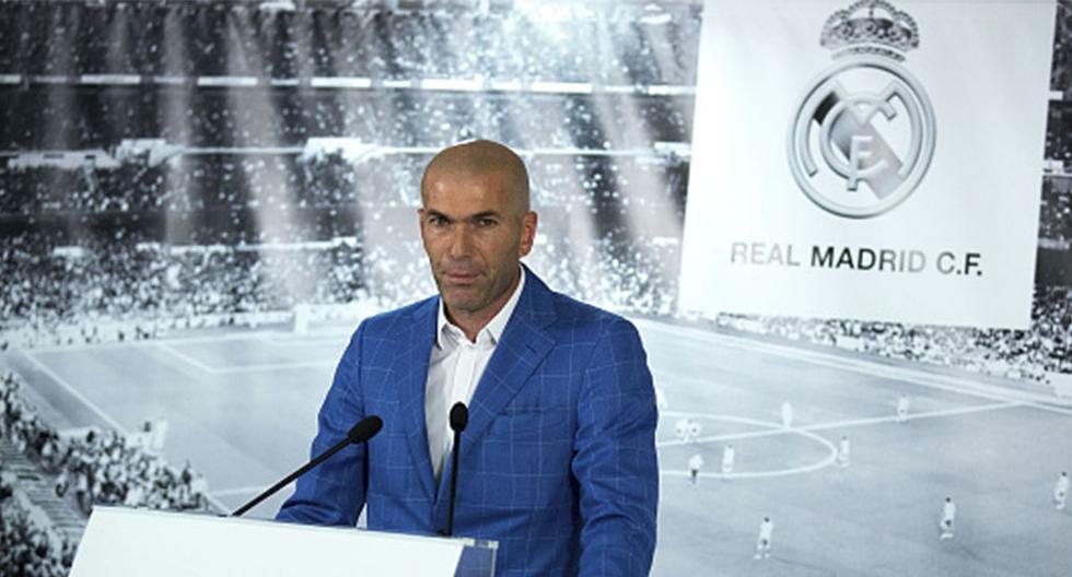 Zinedine Zidane tiene contrato por 2 años y medio con el Real Madrid. (Foto: Getty Images)