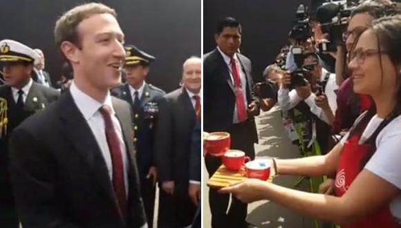 ¿Mark Zuckerberg se negó a tomar taza de café peruano?