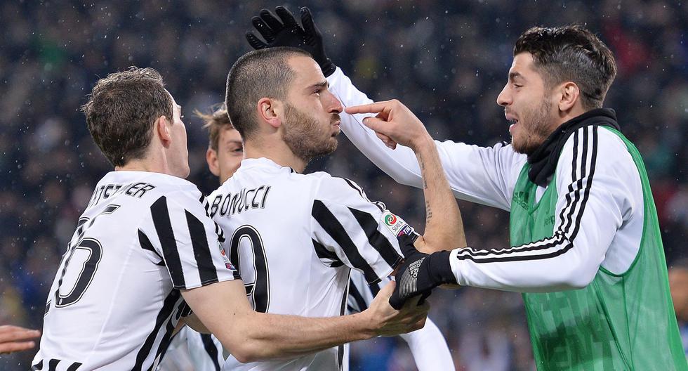 Juventus venció al Inter de Milán en el clásico del fútbol italiano (Foto: EFE)