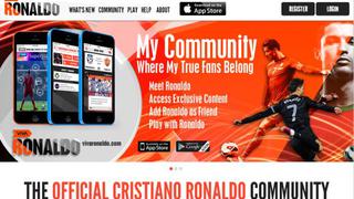 “VIVA Ronaldo”, la red social creada para los fanáticos de ‘CR7’