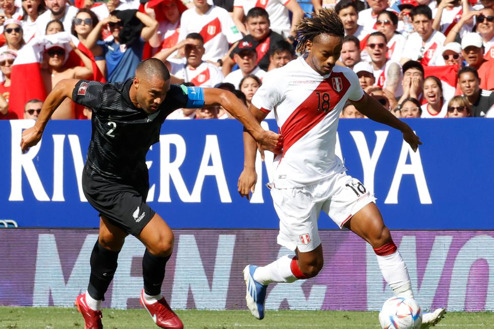 Perú enfrentó a Nueva Zelanda por el amistoso internacional FIFA | Fuente: AFP