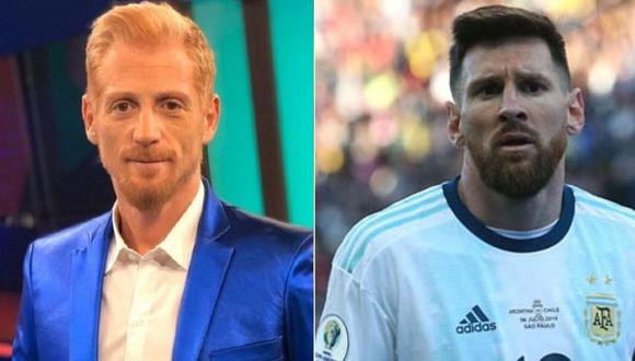 El periodista argentino afirmó que hace 2 años que viene elogiando a Lionel Messi.