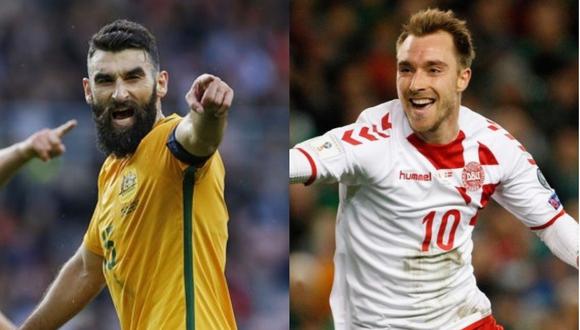Dinamarca buscará una victoria ante Australia para estar más cerca de los octavos de final. (Foto: Reuters/AP)