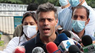 Leopoldo López visita frontera de Colombia y dice que Venezuela tiene hambre de libertad 