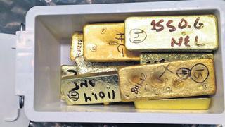 Aduanas incautó media tonelada de oro ilegal por US$18 millones