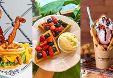 Día Internacional del waffle: 5 propuestas para disfrutarlos en Lima de una manera original