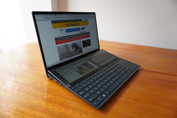 ZenBook Duo UX 482  Probamos la nueva laptop doble pantalla de