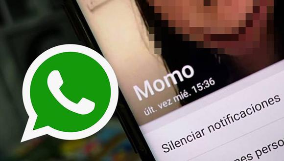 'Momo', el misterioso número telefónico que está aterrorizando Internet. (Foto: Whatsapp)