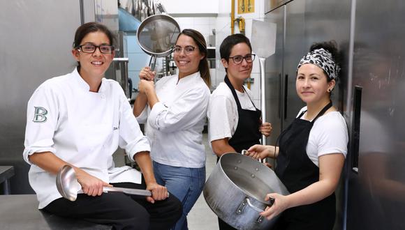 LIMA, MIERCOLES 04 DE MARZO DEL 2020.
MUJERES EN COCINA, RETRATOS A LAS CHEFS,  CINZIA REPETTO, MAYRA FLORES, MARIA JOSE JORDAN Y BERTHA URIBE.
FOTOS: ALESSANDRO CURRARINO/EL COMERCIO