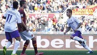 El golazo de Juan Manuel Vargas ante la Roma en imágenes