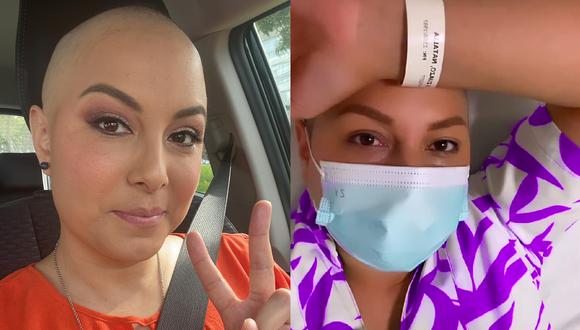 Natalia Salas reveló que tuvo que postergar su última quimioterapia tras ser internada por pericarditis. (Foto: Instagram)
