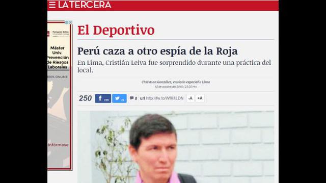 Selección peruana: se descubrió a espía de Chile en Videna - 2