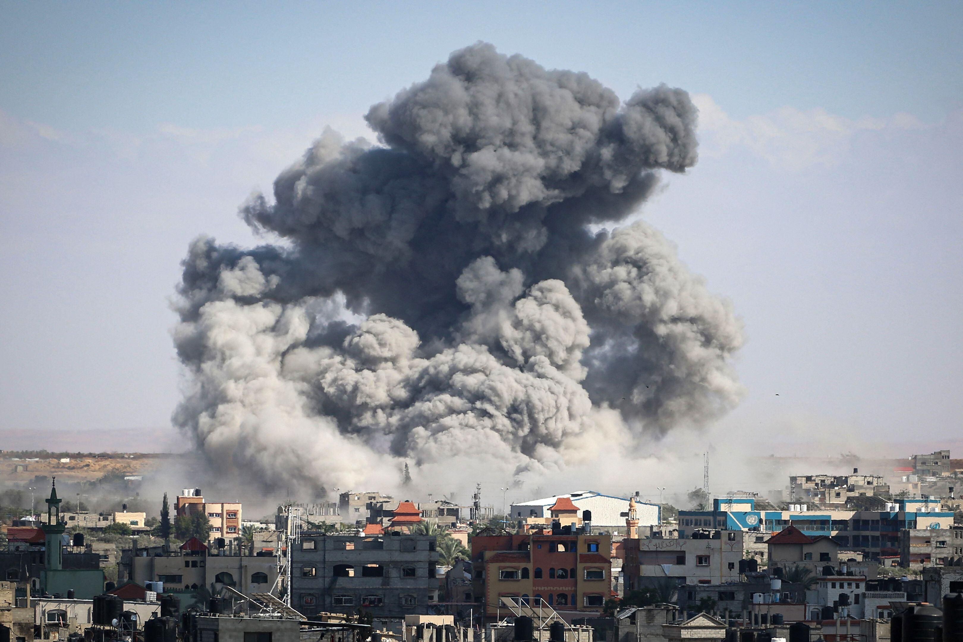 Israel has been bombing Rafah, in southern Gaza, since Monday, in what it calls a 