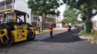 Miraflores inicia obras para remodelar cuatro vías