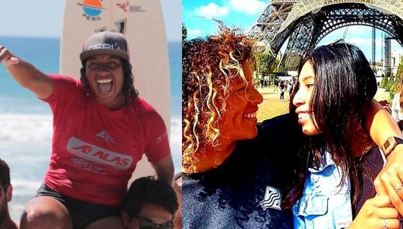 Surfista peruana Analí Gómez se comprometió con su novia en París. (Foto: @anali_gomez1).