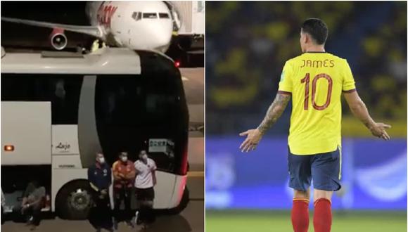 Selección Colombia fue retenida en el Aeropuerto: jugadores disgustados con el trato recibido en Venezuela