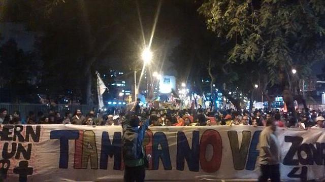 Tía María: marcha contra el proyecto llegó a San Isidro - 1