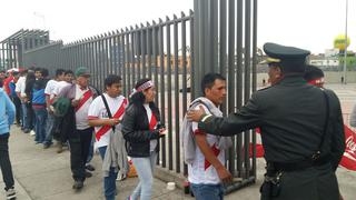 Perú vs. Chile: así fue el ingreso de hinchas al estadio