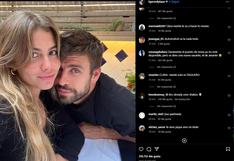 Piqué y Clara Chía posan juntos por primera vez en Instagram