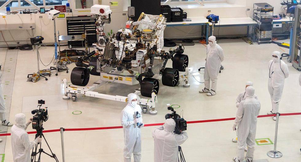 El 'rover' partirá en julio rumbo al planeta rojo, donde aterrizará seis meses después. (Foto: @NASAJPL)