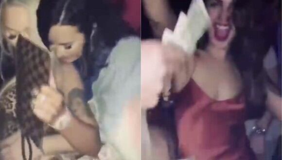 Video de Demi Lovato y Eiza González genera controversia. (Foto: Captura YouTube)