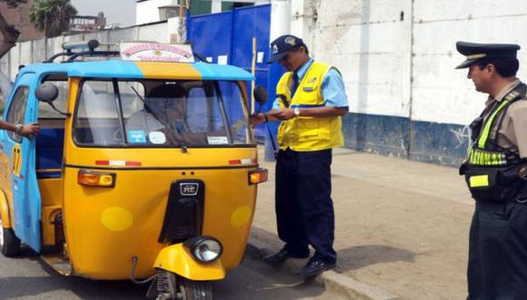 Breña: multarán a mototaxis que circulen en zonas restringidas