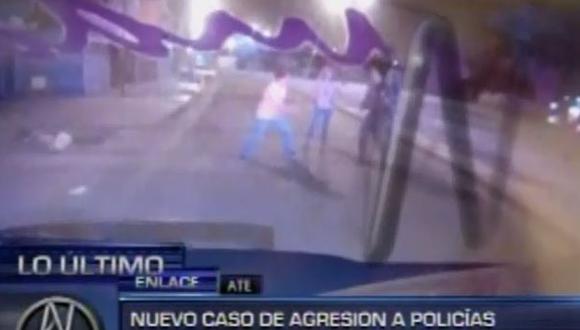 Ate: joven que conducía en estado de ebriedad golpeó a policías