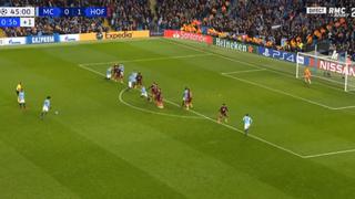 Manchester City vs. Hoffenheim: Sané marcó el 1-1 con un golazo de tiro libre