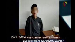 ‘Loco Giovanni’, el adolescente de 14 años sucesor de ‘Gringasho’