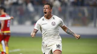 Universitario vs. Sport Huancayo: Germán Denis hizo estallar el Estadio Nacional con este gol | VIDEO