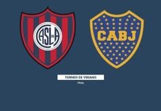 Boca Juniors venció 1-0 a San Lorenzo y ganó el Torneo de Verano 2022
