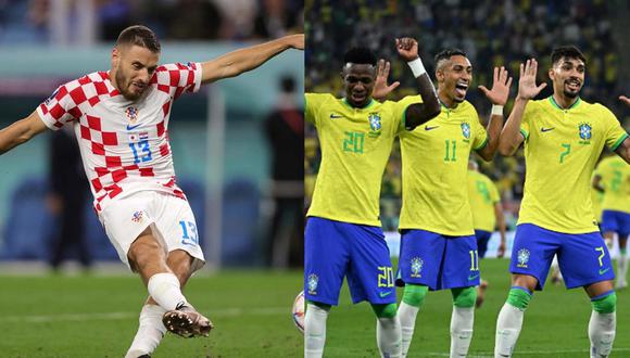El jugador croata se rindió ante el talento de los jugadores brasileños. Foto: EFE.