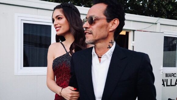 Marc Anthony y la modelo paraguaya anunciaron su compromiso hace unos días (Foto: Nadia Ferreira / Instagram)