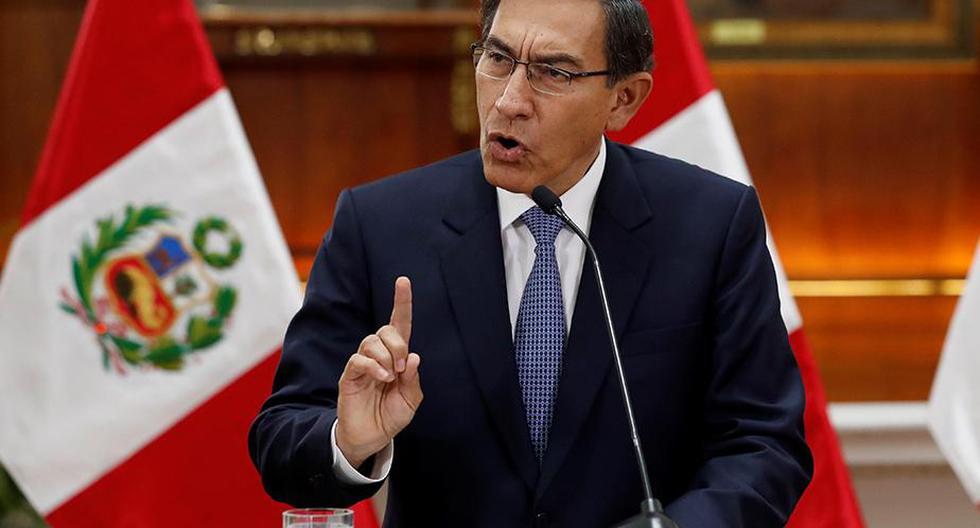 Una vez más el *Congreso de Perú votó abrir un proceso de destitución contra el presidente, Martín Vizcarra. (Foto: EFE/ Paolo Aguilar Archivo)